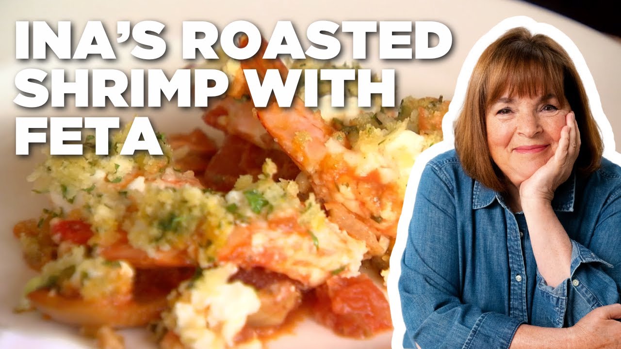 Ina Garten's Roasted Shrimp with Feta | Barefoot Contessa | Food Network