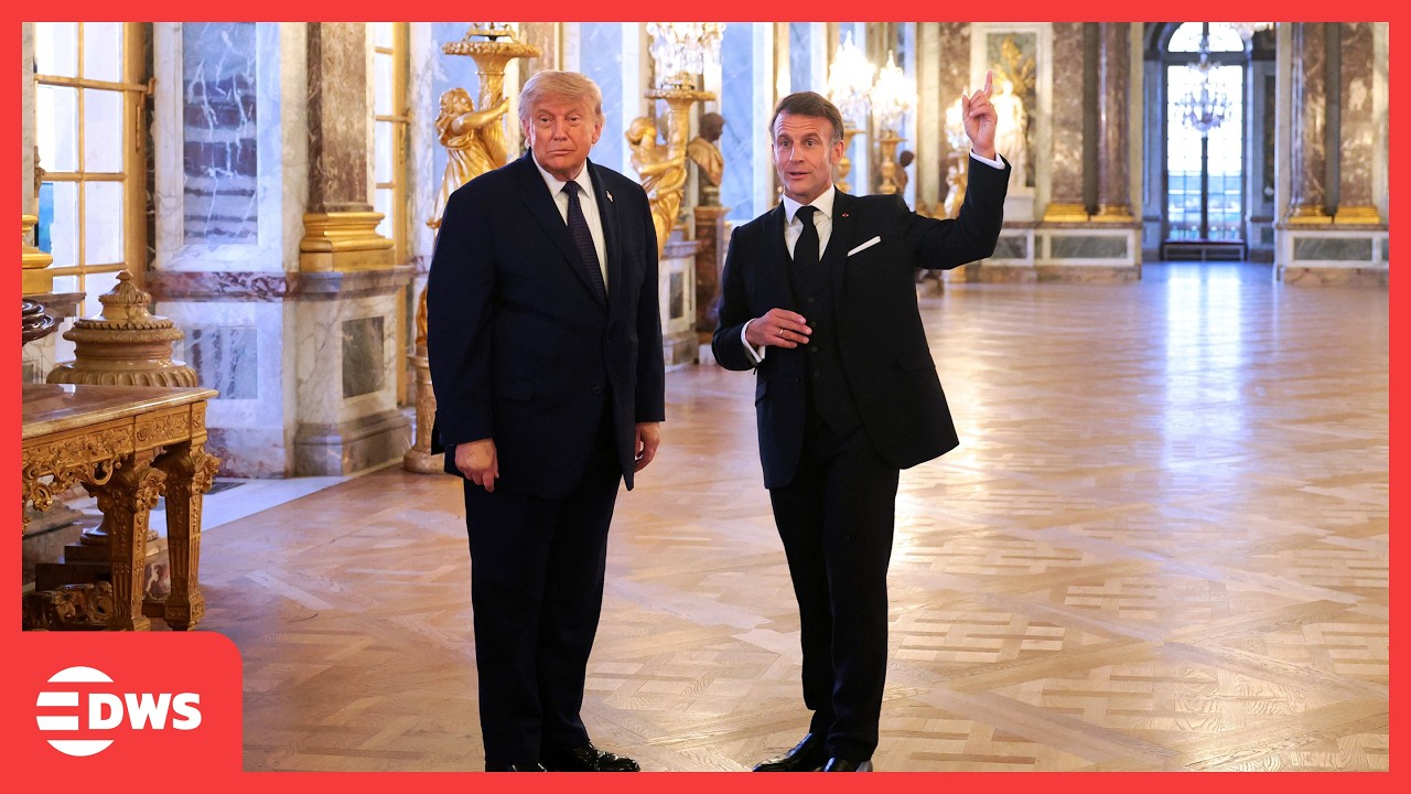 BREAKING: Trump Departs Versailles After Dinner With Macron | France&ndash;US Meeting 2026 | AC1Z