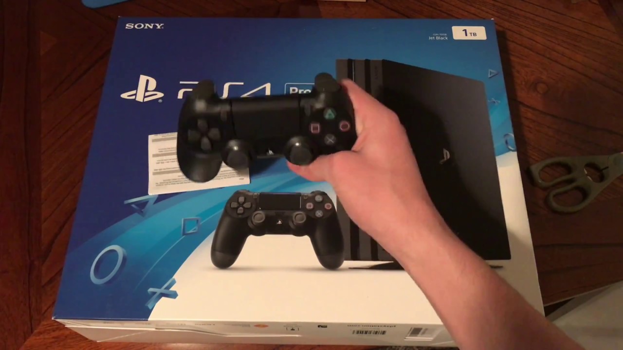 PS4 Pro Unboxing & Set Up