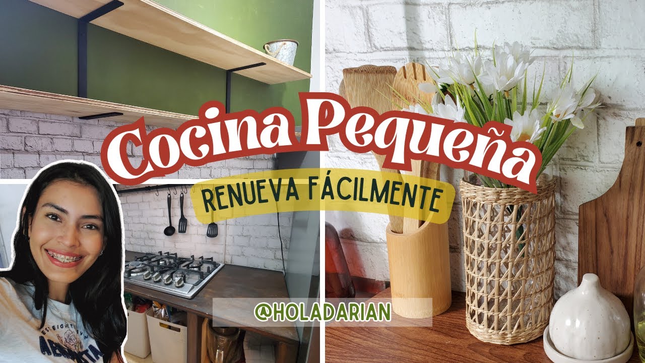 CÓMO RENOVÉ MI COCINA PEQUEÑA ✅| Cambios Fáciles y Económicos🏠Organización y Orden | Casa Infonavit