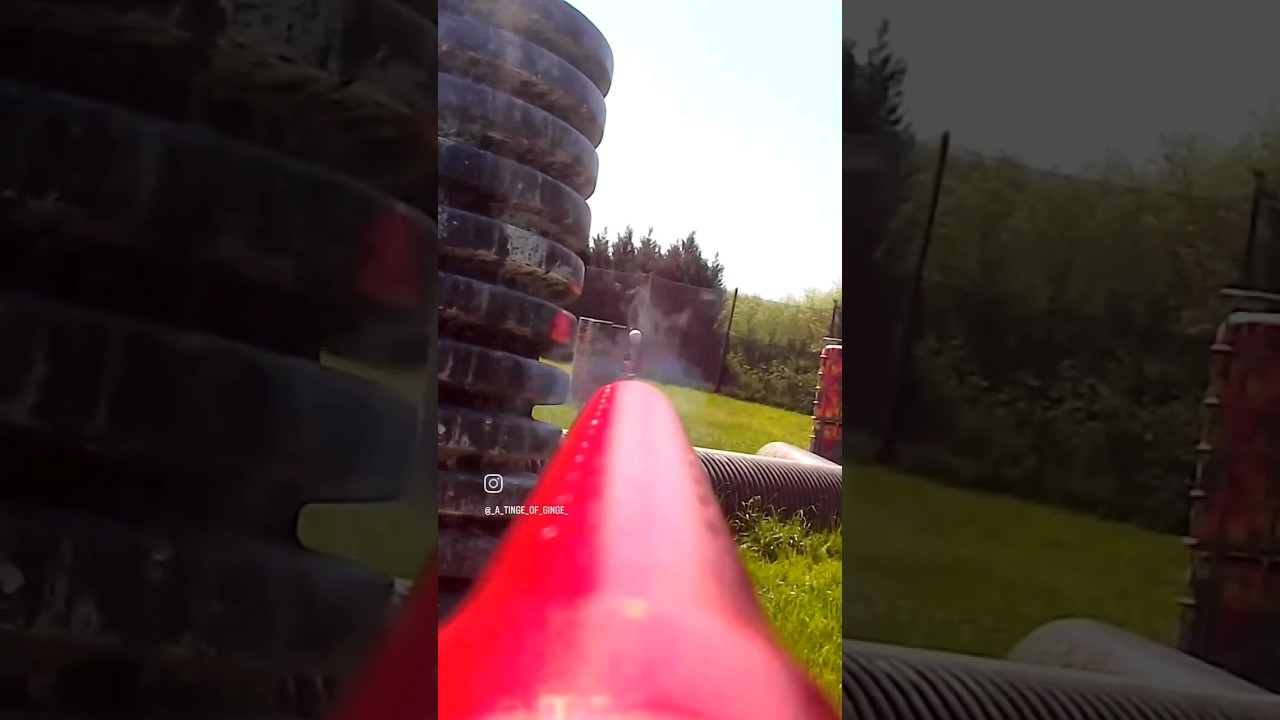 Mech Paintball Barrel Cam Footage #shorts #paintball #barrelcam #shotout #snake