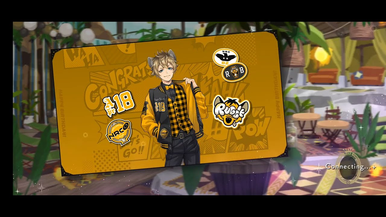 Twisted Wonderland - Ruggie 2ND BDAY 100 PULLS