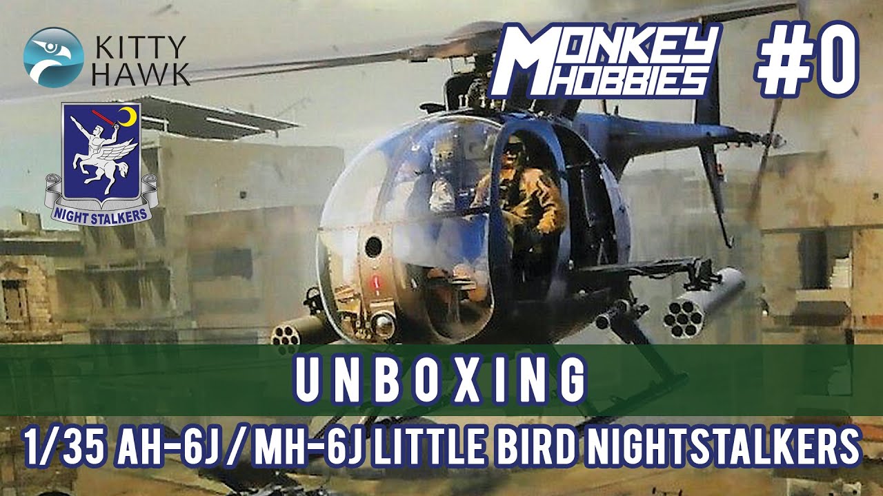 KITTY HAWK 1/35 AH-6J / MH-6J 
