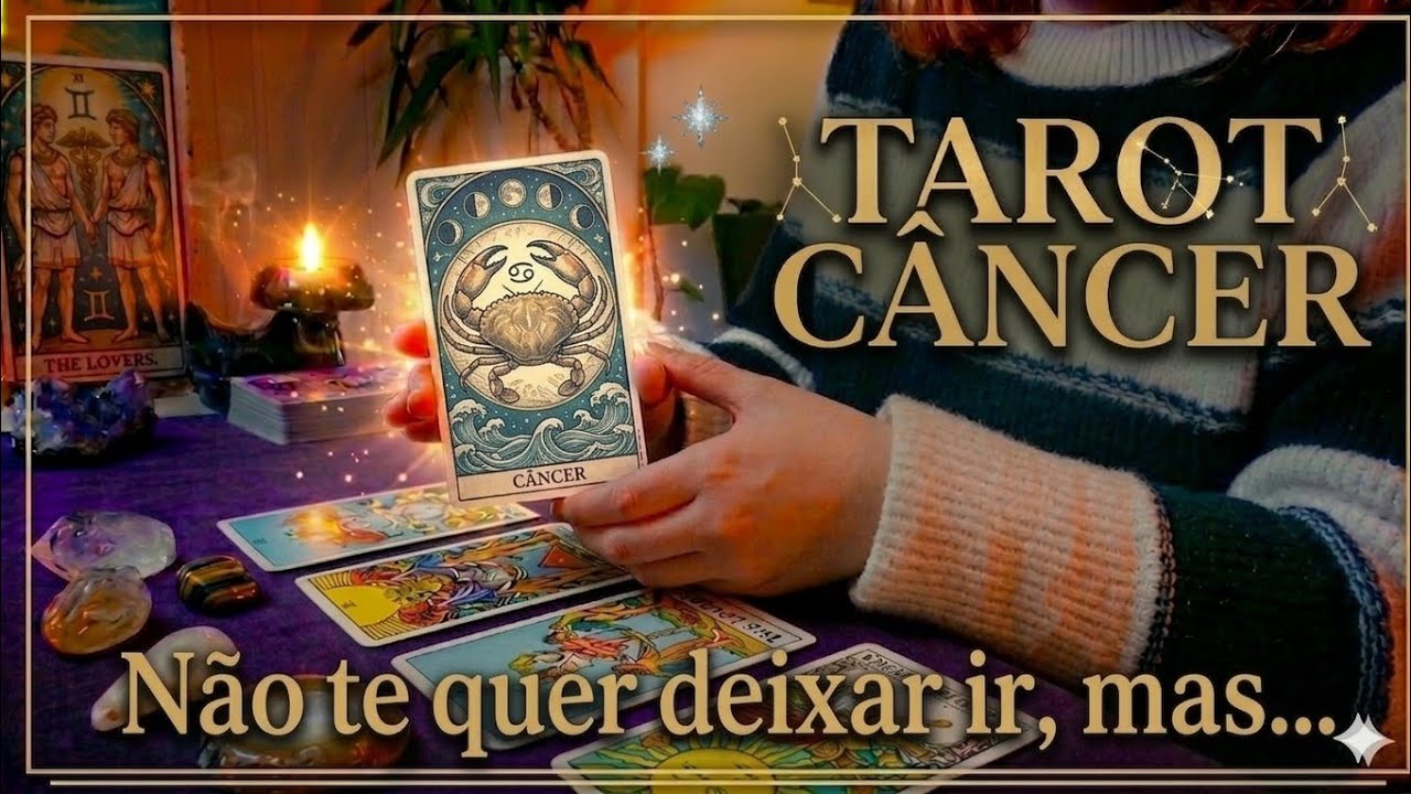 CÂNCER ❤️ NÃO TE QUER DEIXAR IR MAS NÃO TEM MUITO PARA OFERECER... SEJA LIVRE ✨️