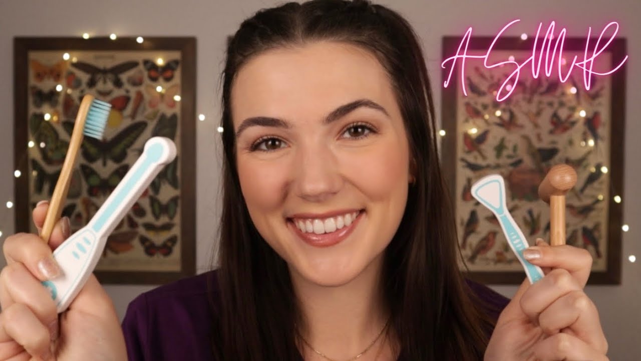ASMR Checkup With Wooden Toys ┃ Doctor and Dentist Visit, Help With Medical Anxiety 🩺