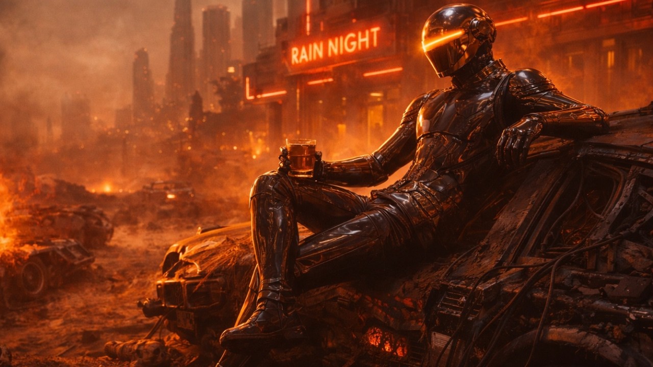Robot Disco Club – Ashes & Neon | Chill Disco, Electro Funk, Neo Soul, Retro Groove