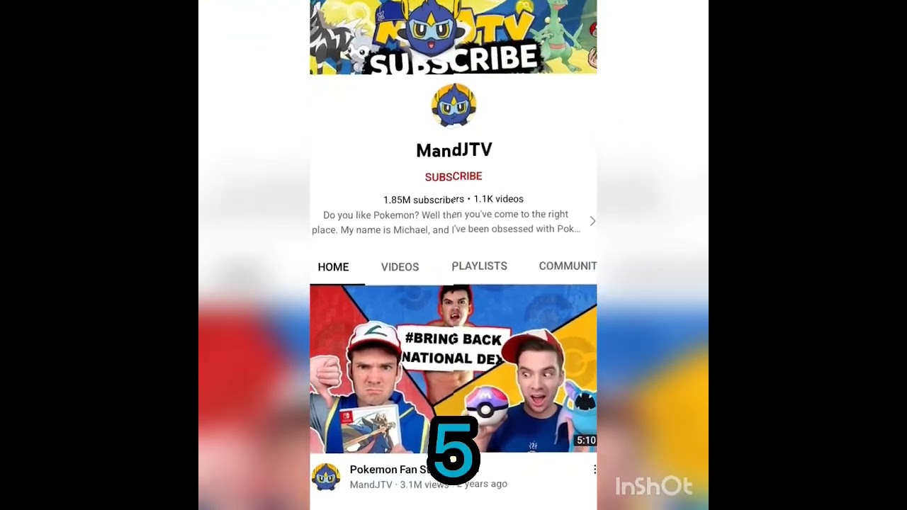 top 10 pokemon youtubers 🔥l #@$h #pokemon l