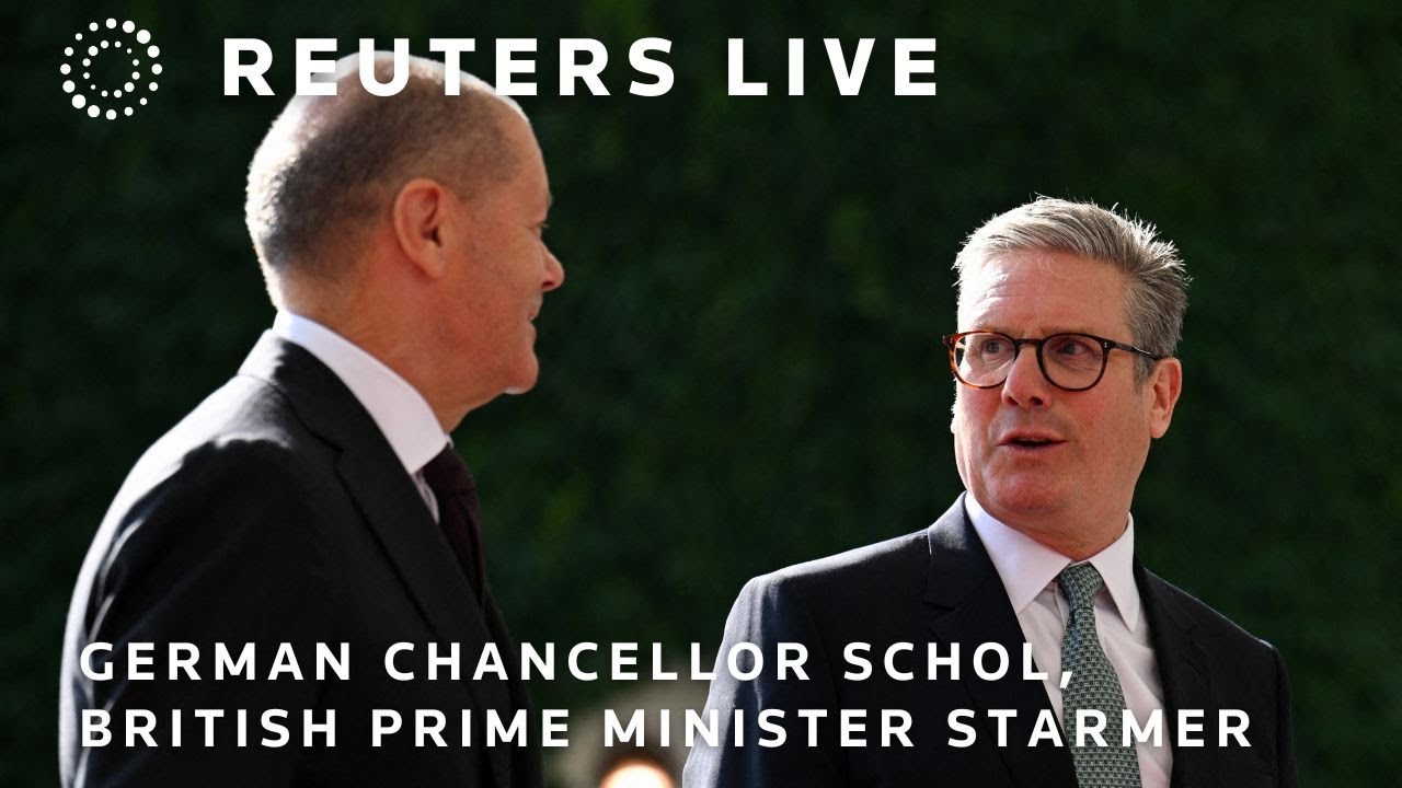 LIVE: German Chancellor Olaf Scholz and British Prime Minister Keir Starmer hold joint news confe&hellip;