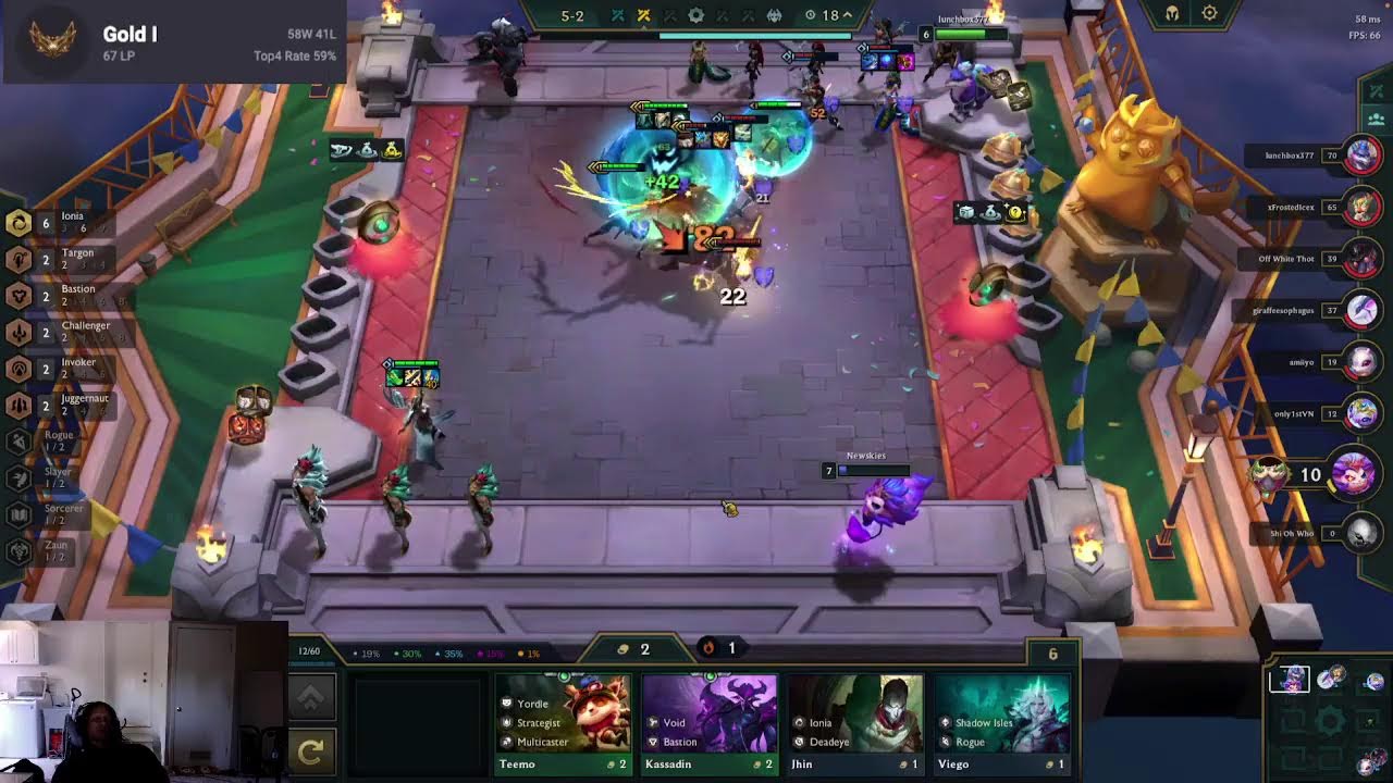 Ranked TFT // CR: Gold II
