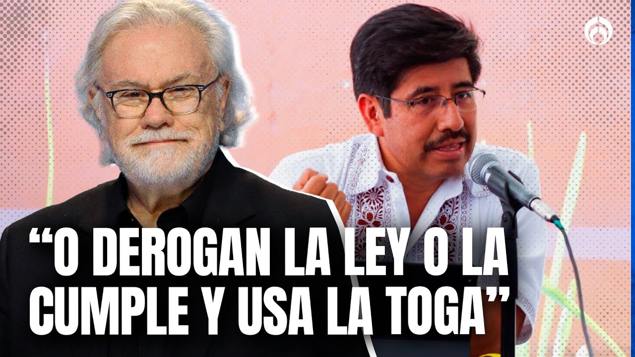 Hugo Aguilar tendrá que usar la toga al menos que su primer acto sea violar la ley: Ruiz-Healy