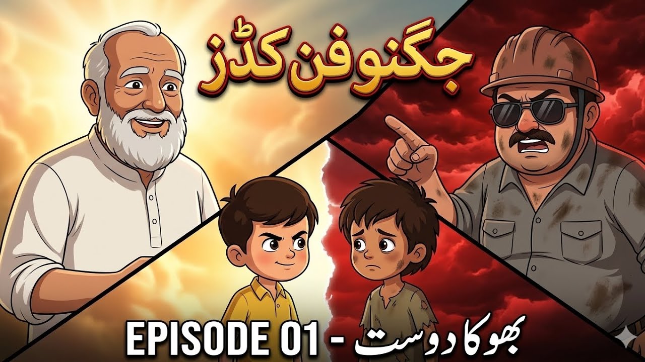 🤲 Allah ne madad bheji - Chai walay ka karama |#jugnuFunKids #AllahKiMadad#EmotionalCartoon