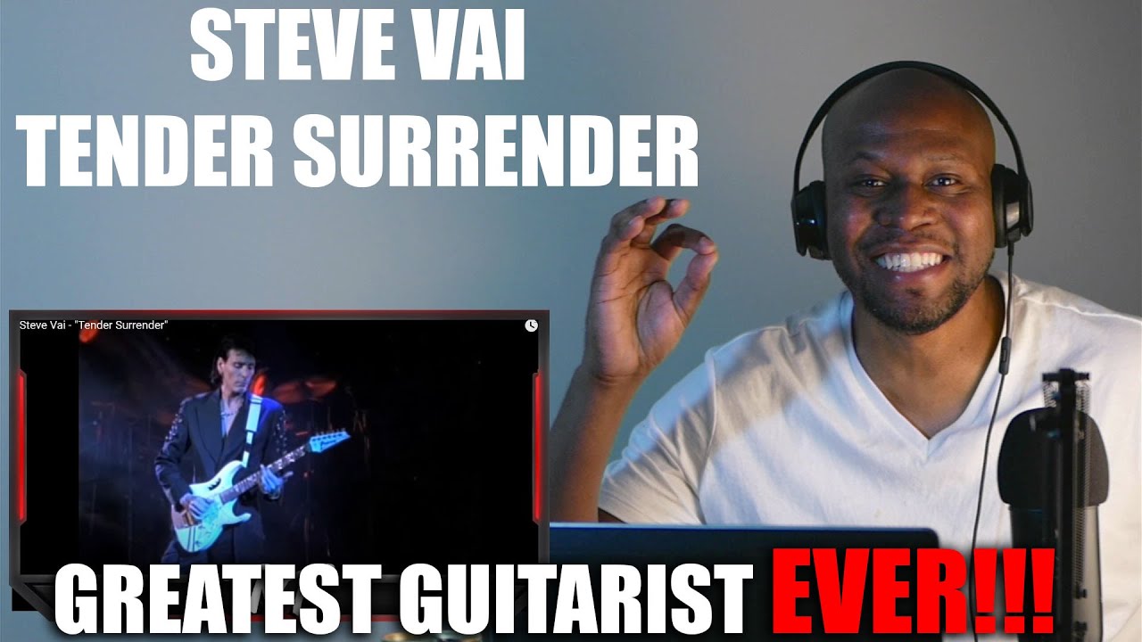 Totally Awesome Reaction to Steve Vai - Tender Surrender