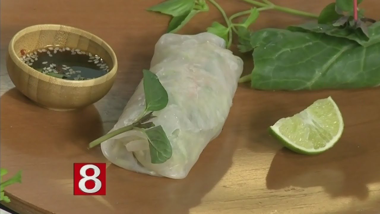 In the Kitchen: Raw Asian Spring Rolls