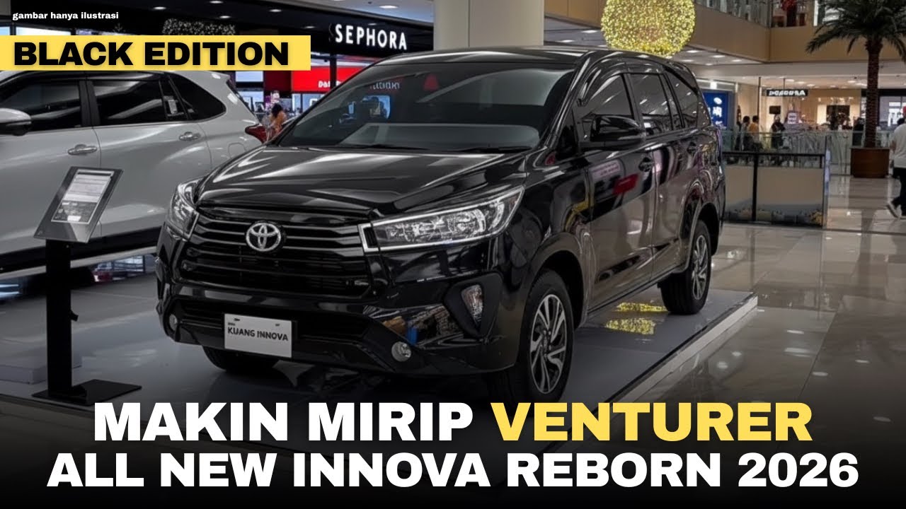 RESMI RILIS! REVIEW LENGKAP INNOVA REBORN 2026 IMPROVEMENT | Black Edition