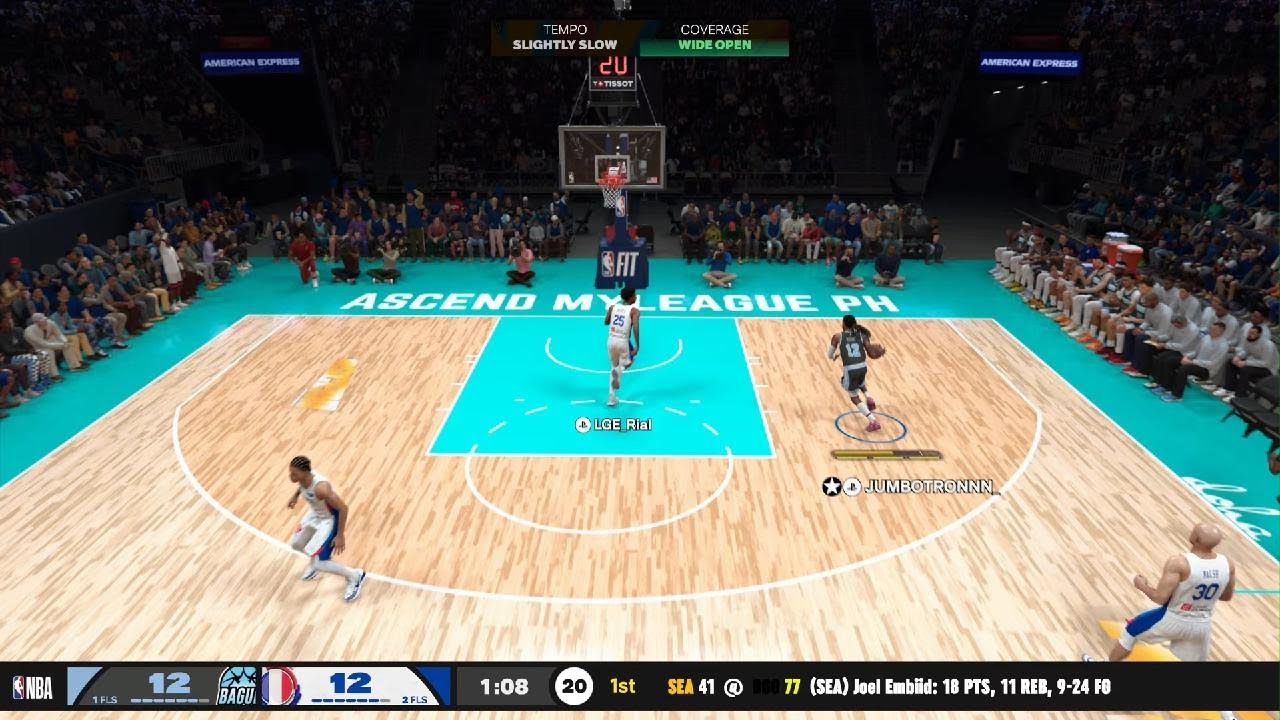 ASCEND LEAGUE NBA2K26 S6 LIVE GAME NO. 31