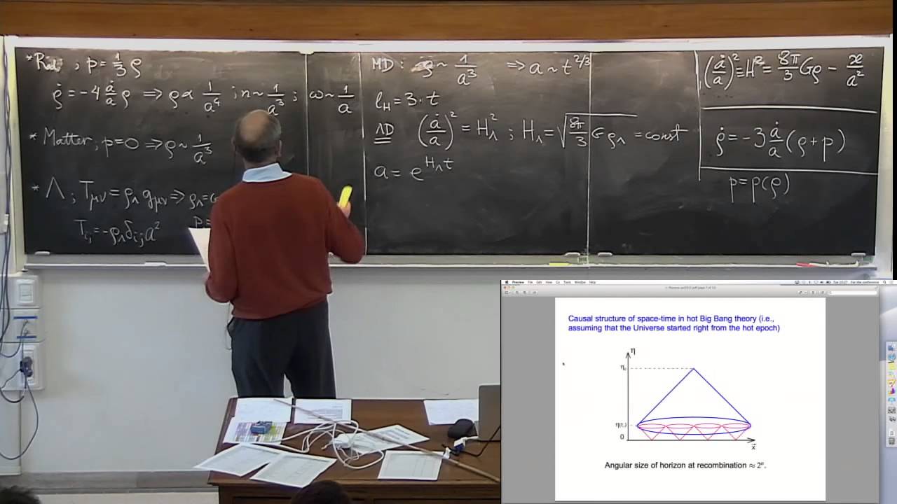 Early Universe - V. Rubakov - lecture 1/9