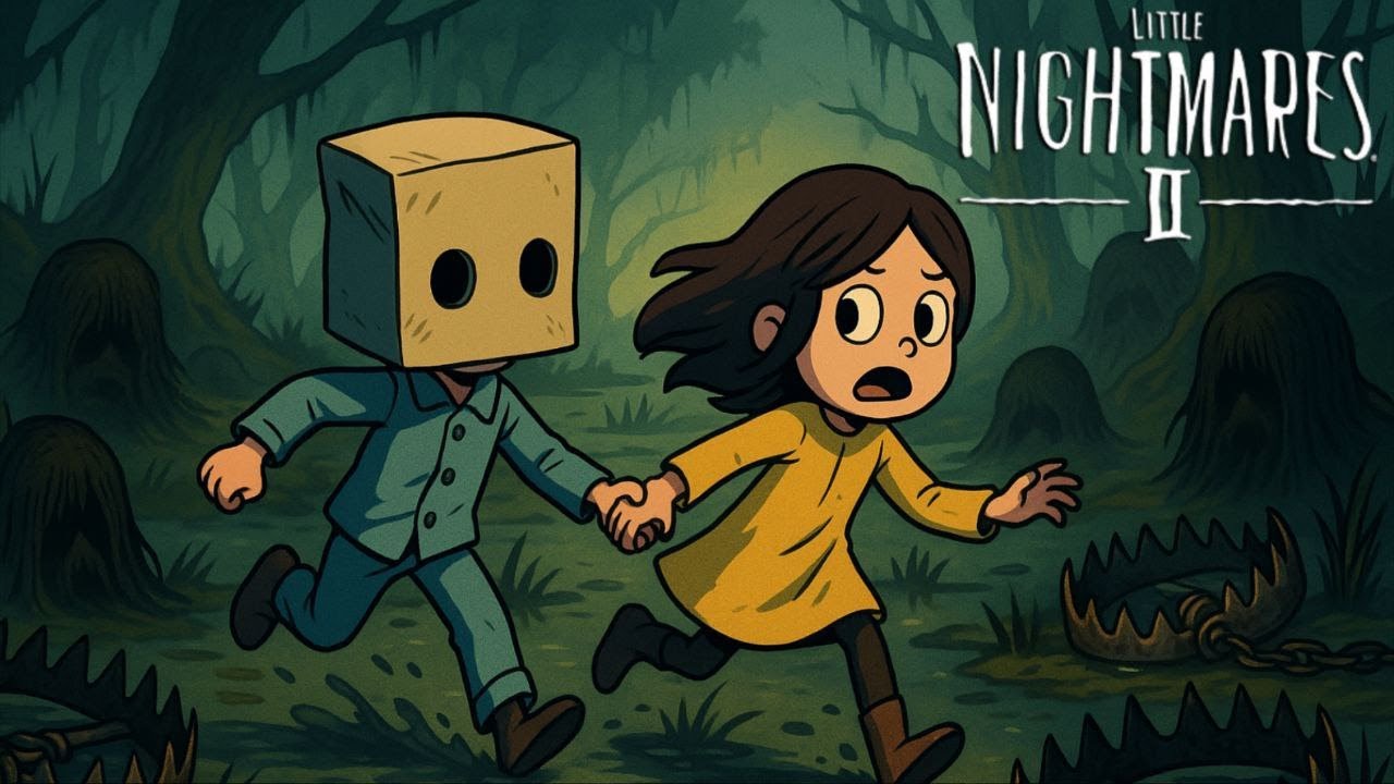 Little Nightmares II — Дружба крепкая не сломается, не расклеится от свинца в груди #1