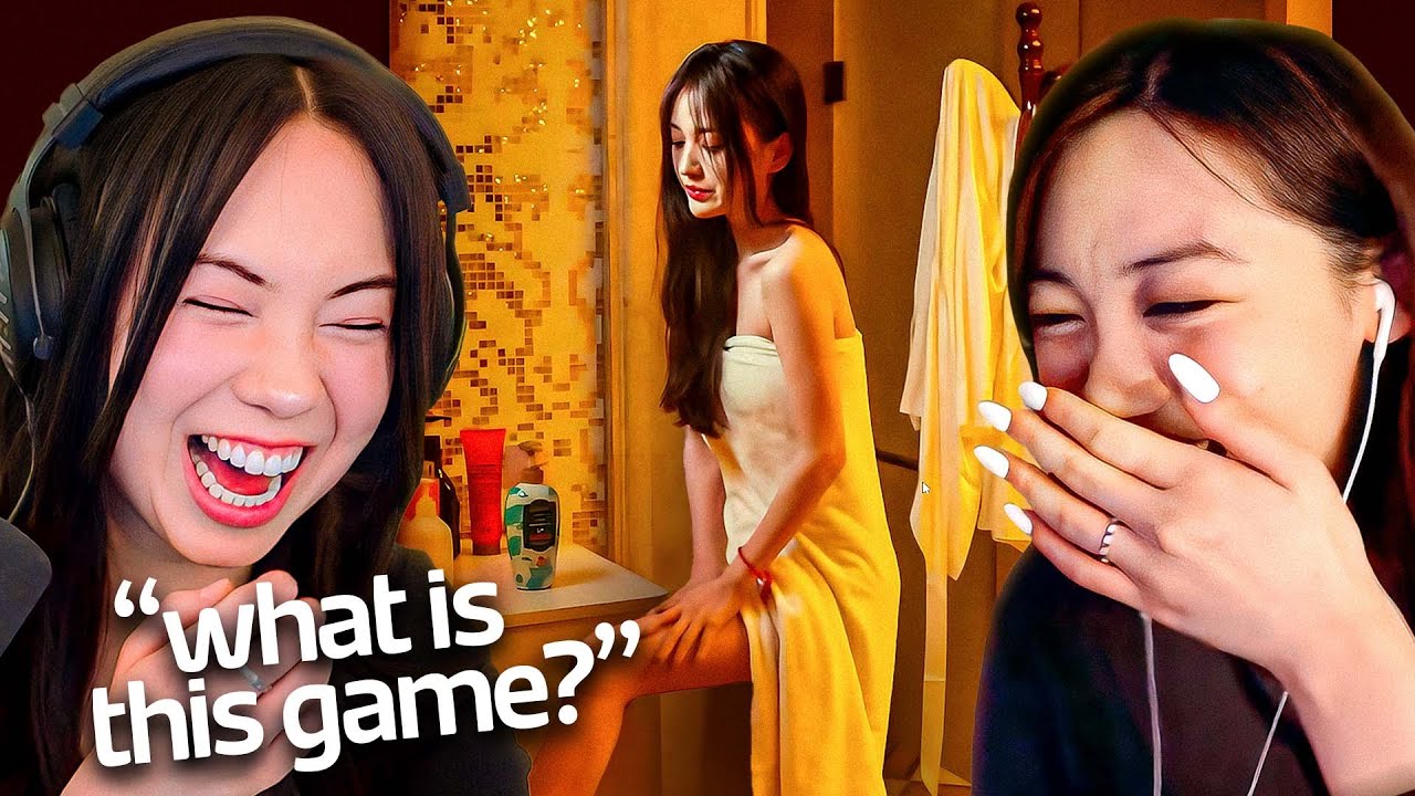 she tricked me into playing this UNHINGED horror game (ft. Fanfan)