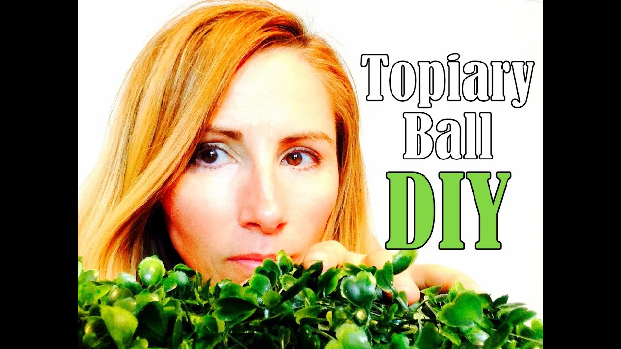 Topiary Ball | DIY | Interior Design | Terri Cumming