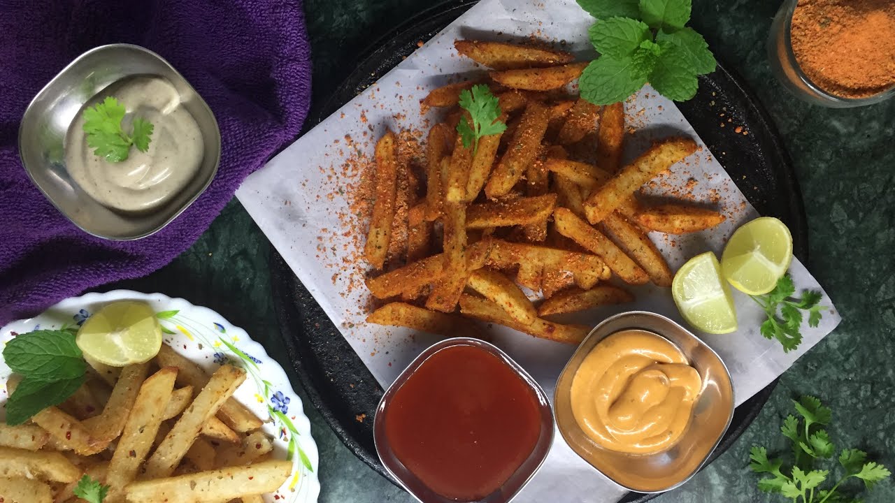 CRISPY FRENCH FRIES : SEASONED WITH PERI PERI MASALA