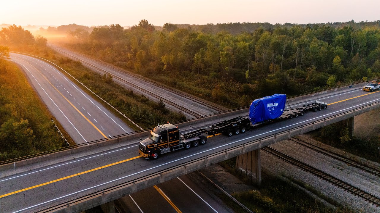 PIONEER HEAVY HAUL INC - 13 AXLE / GOLDHOFER / STZ-P9 HEAVY HAUL TRANSPORT ONTARIO CANADA