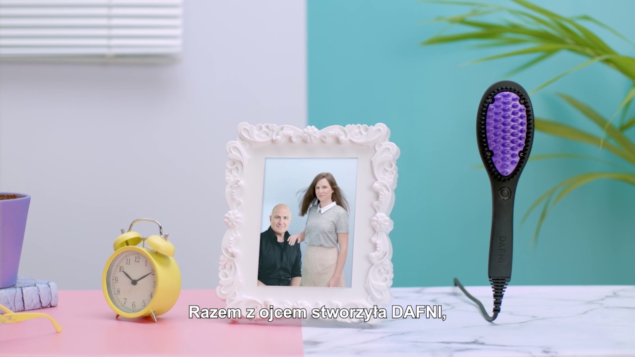 Dafni - ceramiczna szczotka do prostowania włos&oacute;w