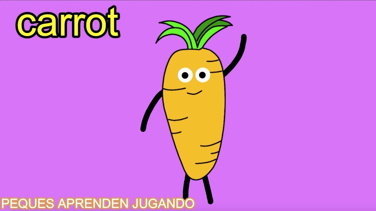 Los vegetales en inglés 🥕🥦 | Video para aprender verduras en inglés | Dibujos animados