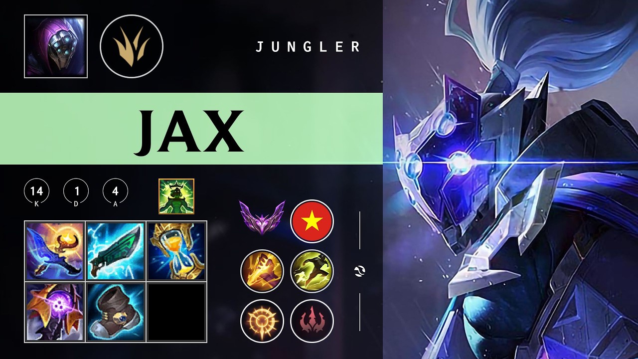Jax Jungle vs Master Yi - VN Master Patch 26.05