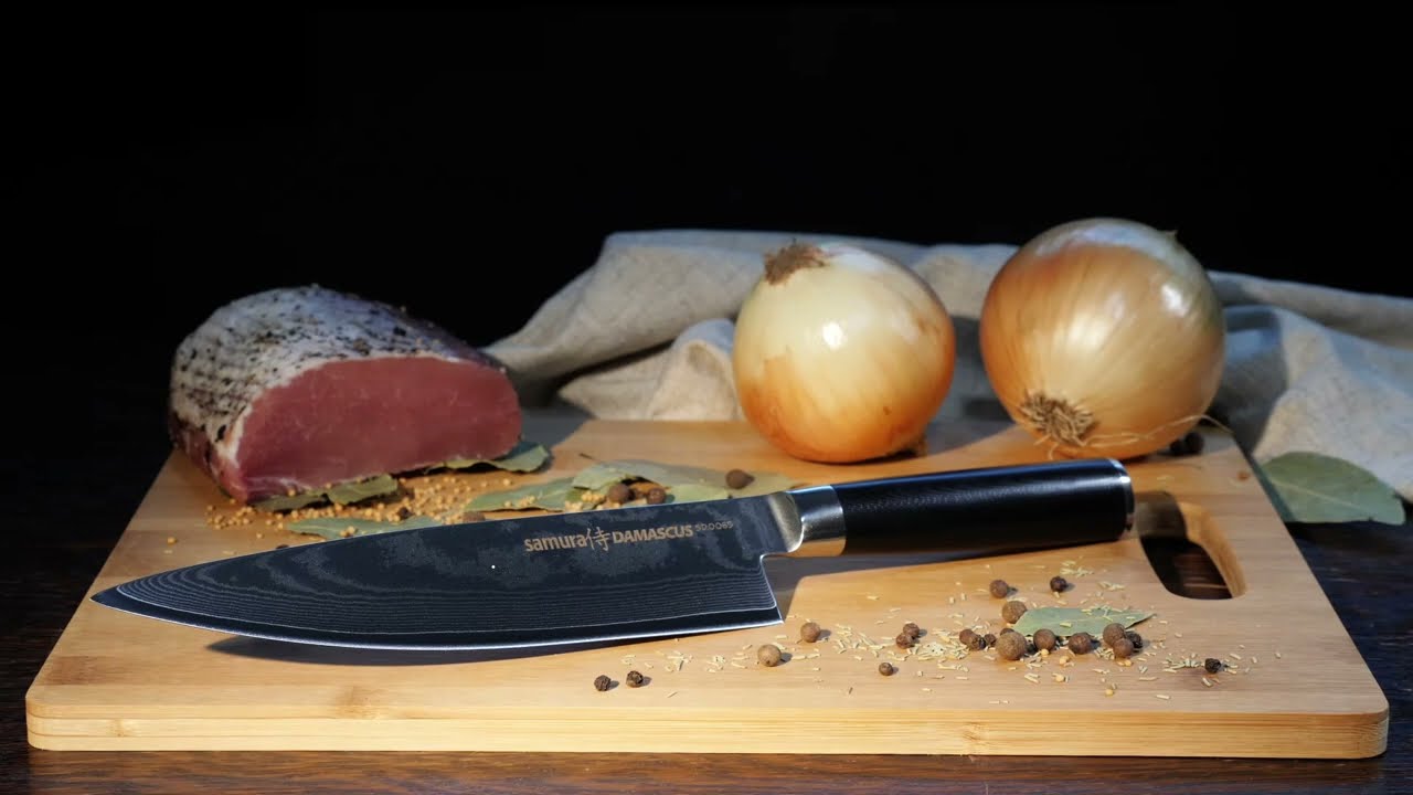 Samura Damascus &scaron;efo peilis