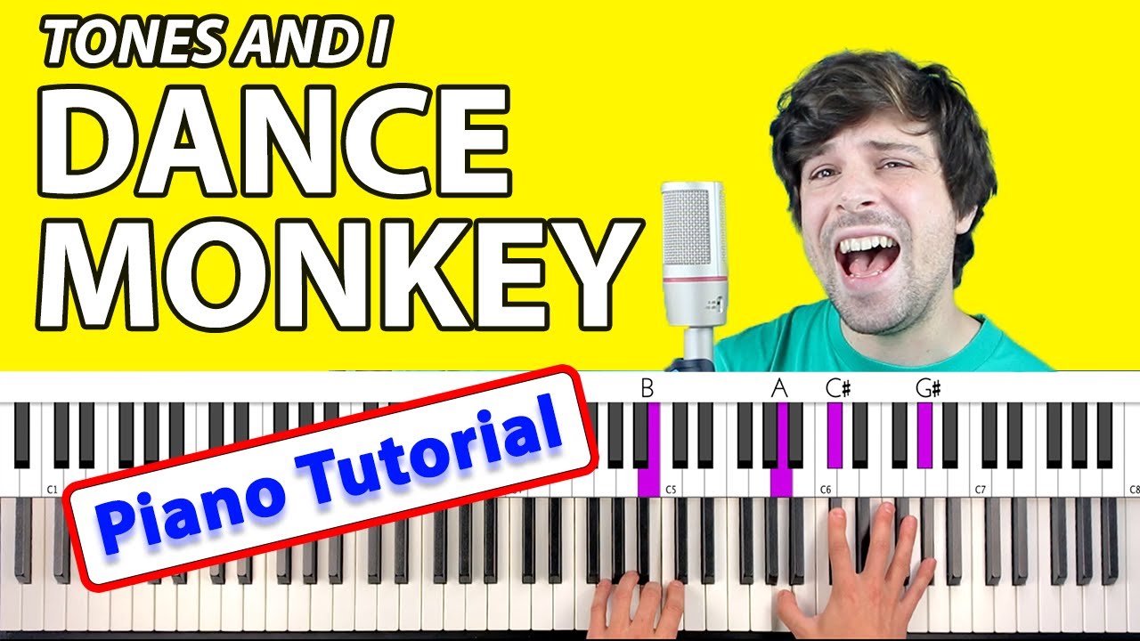 Как играть «Dance Monkey» на пианино (легкая и сложная версии)