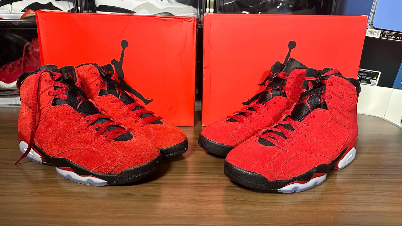 Air Jordan 6 Toro Bravo Real Vs Fake Review.