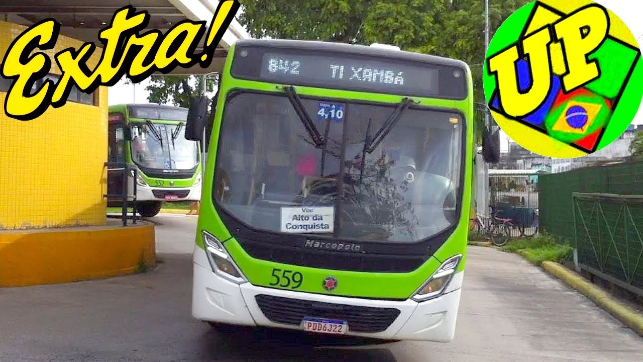 Terminal integrado do xambá - Movimentação de ônibus na cidade de Olinda