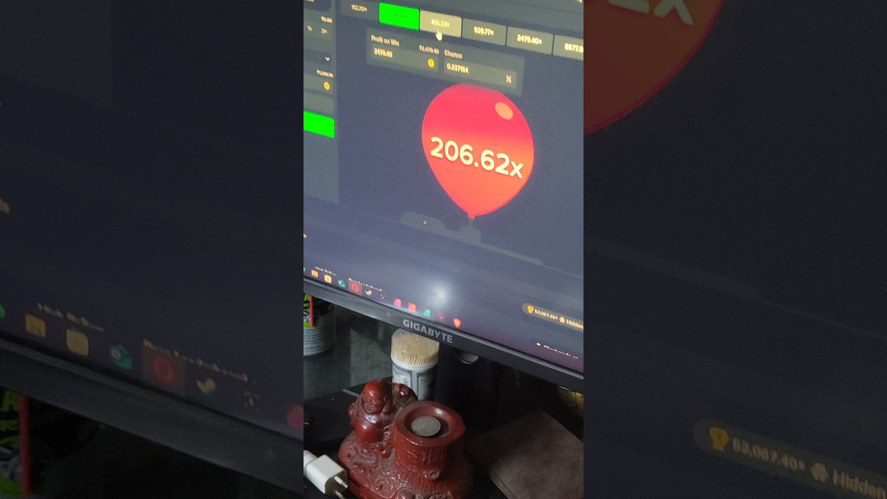 Stake new Original Game PUMP 🎈 so close to Maxwin!! #stake #stakeoriginals #pump