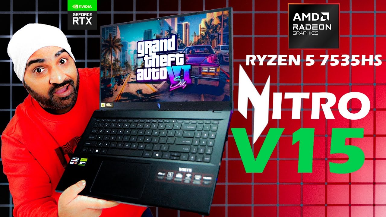 Acer Nitro V15 | Ryzen 5 7535HS RTX 3050 - Better Than Intel?