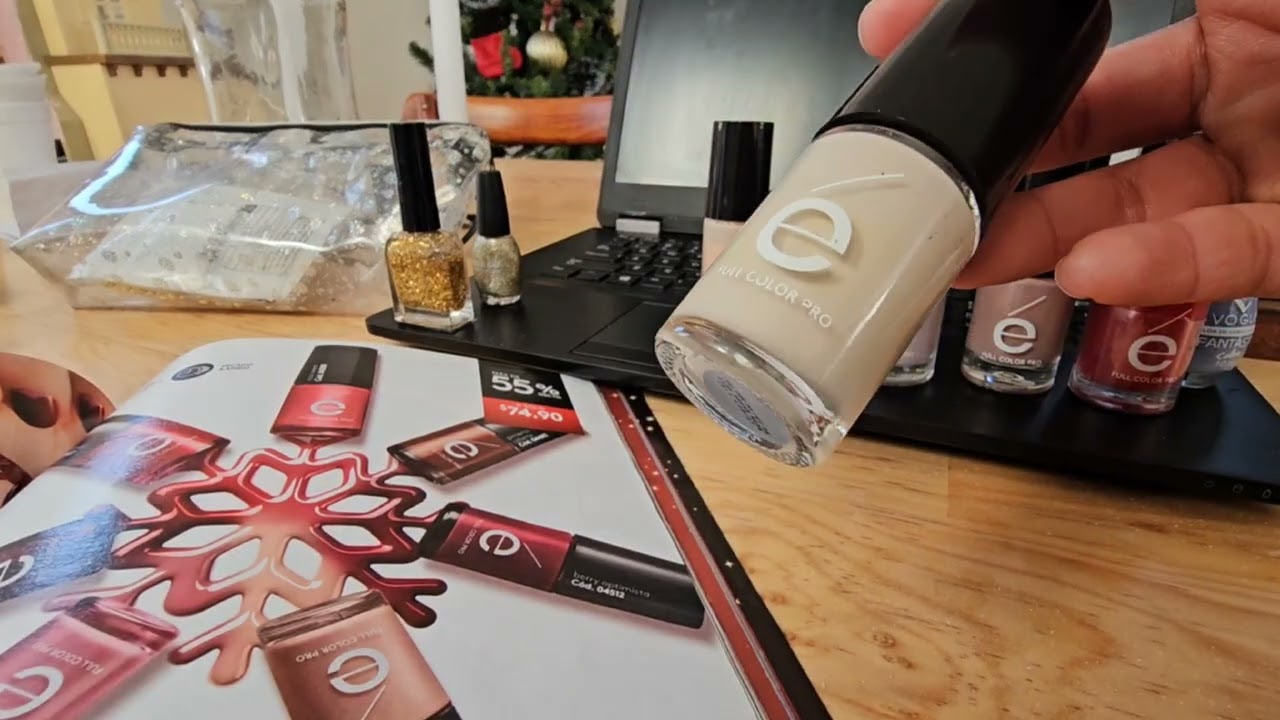 Esmaltes Esika Tonalidades básicas tonos actualizados 2025