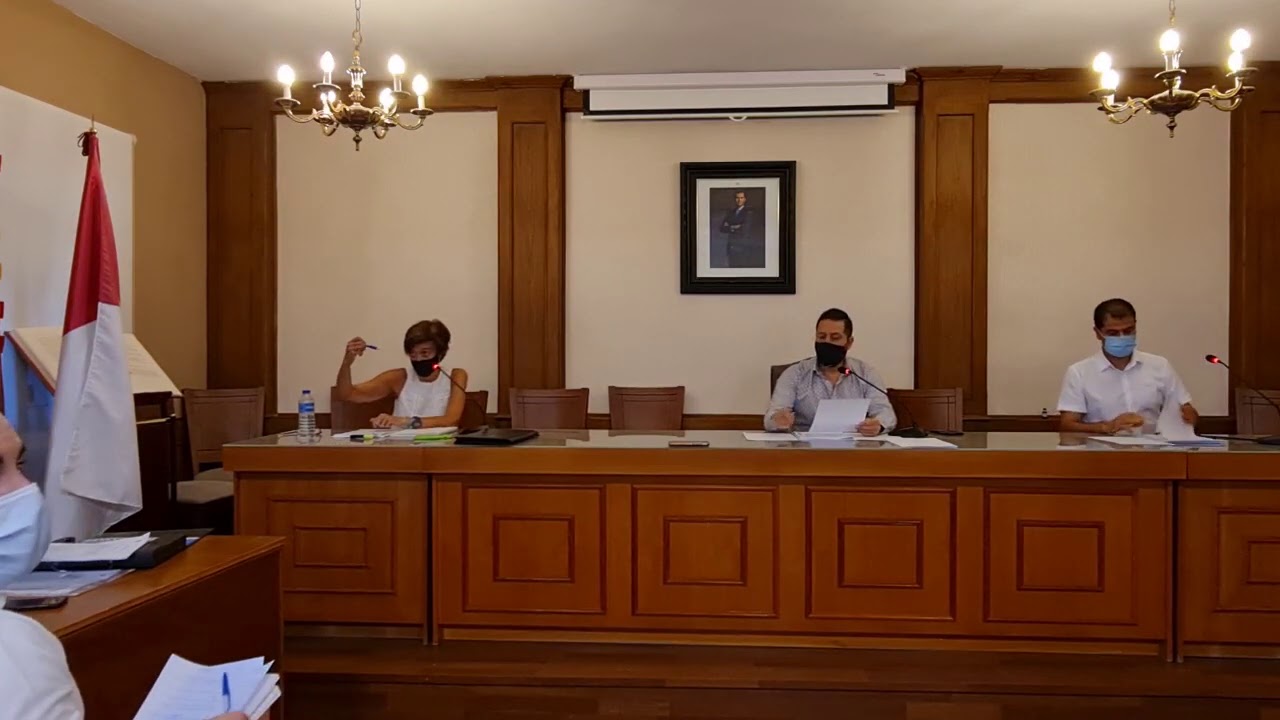 Pleno extraordinario de 19 de agosto de 2020