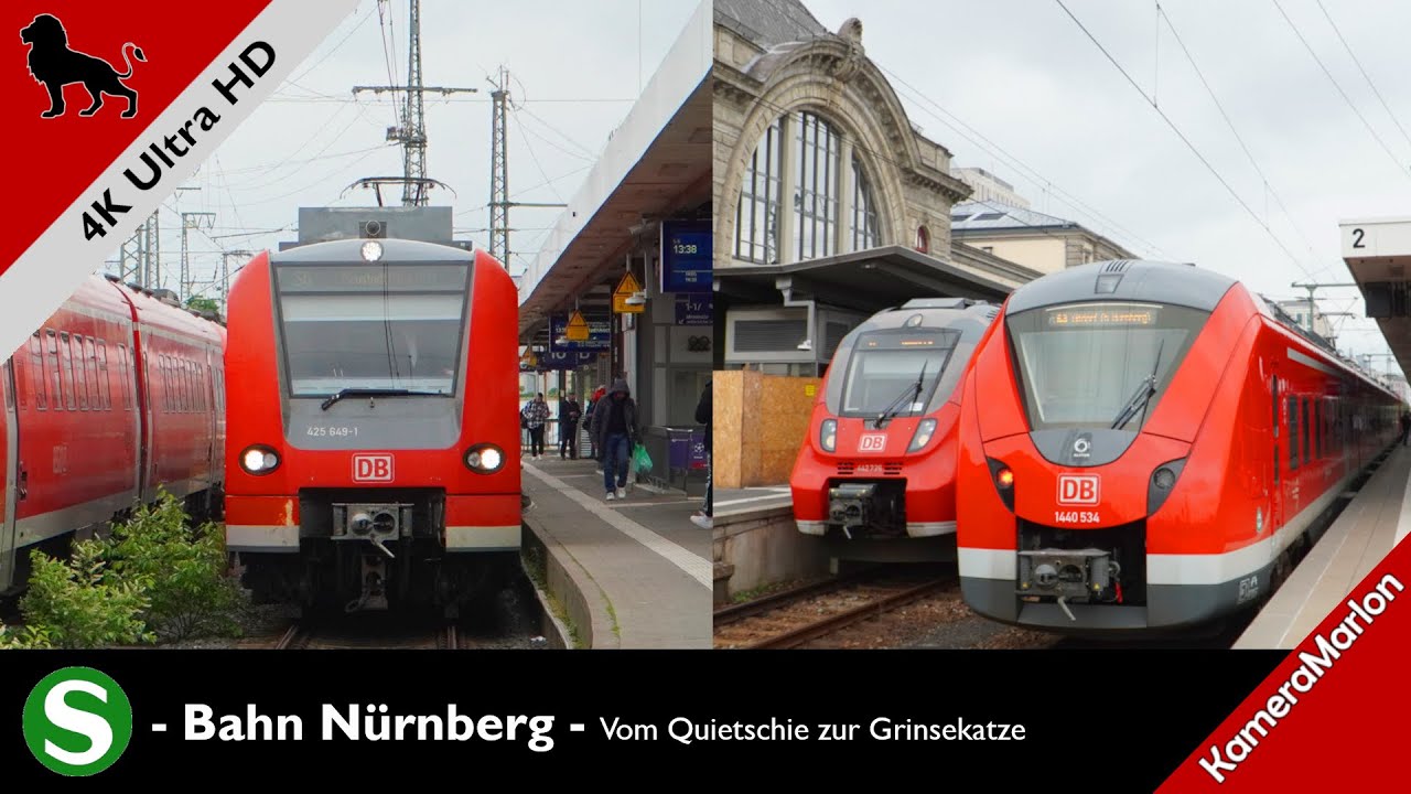 [Miniclip] S-Bahn Nürnberg - Vom Quietschie zur Grinsekatze | 4K