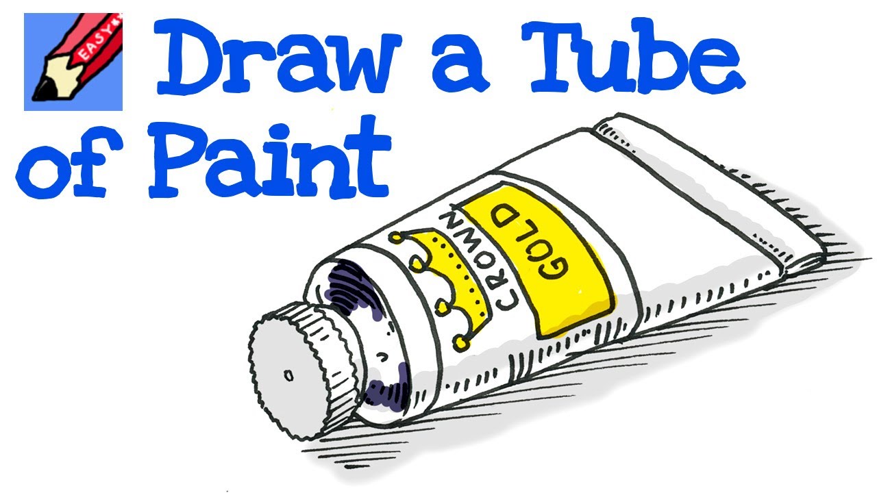 How to Draw a Tube of Paint