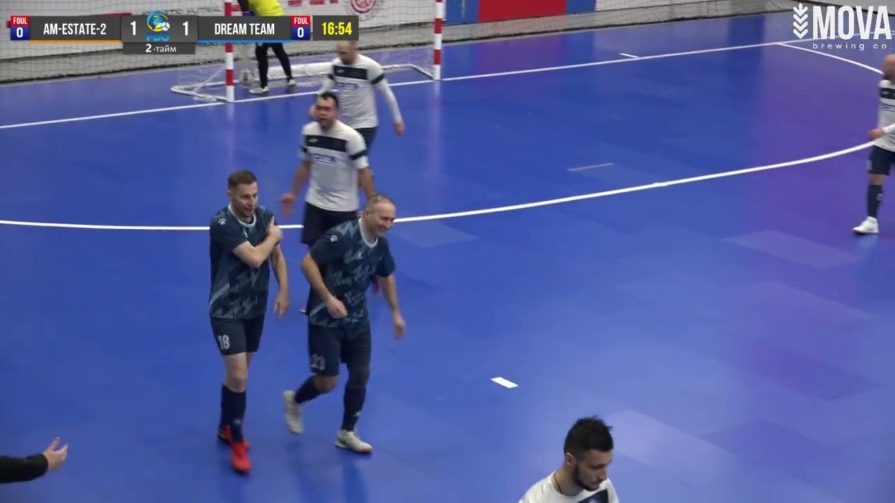ОГЛЯД | &laquo;AM-ESTATE-2&raquo; 3:1 MFC &laquo;DREAM TEAM&raquo; MOVA Чемпіонат Дніпропетровської обл. ПЕРША ЛІГА 14-й тур