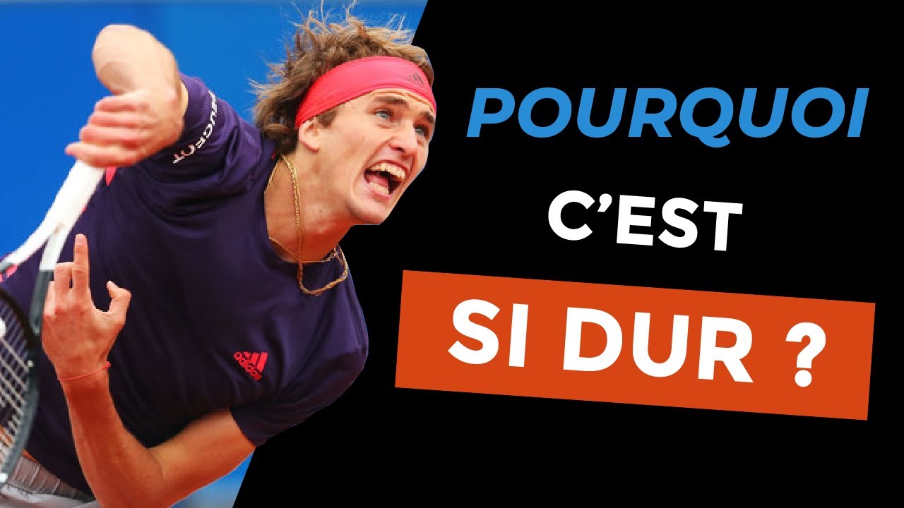 Pourquoi le service est SI DIFFICILE au tennis