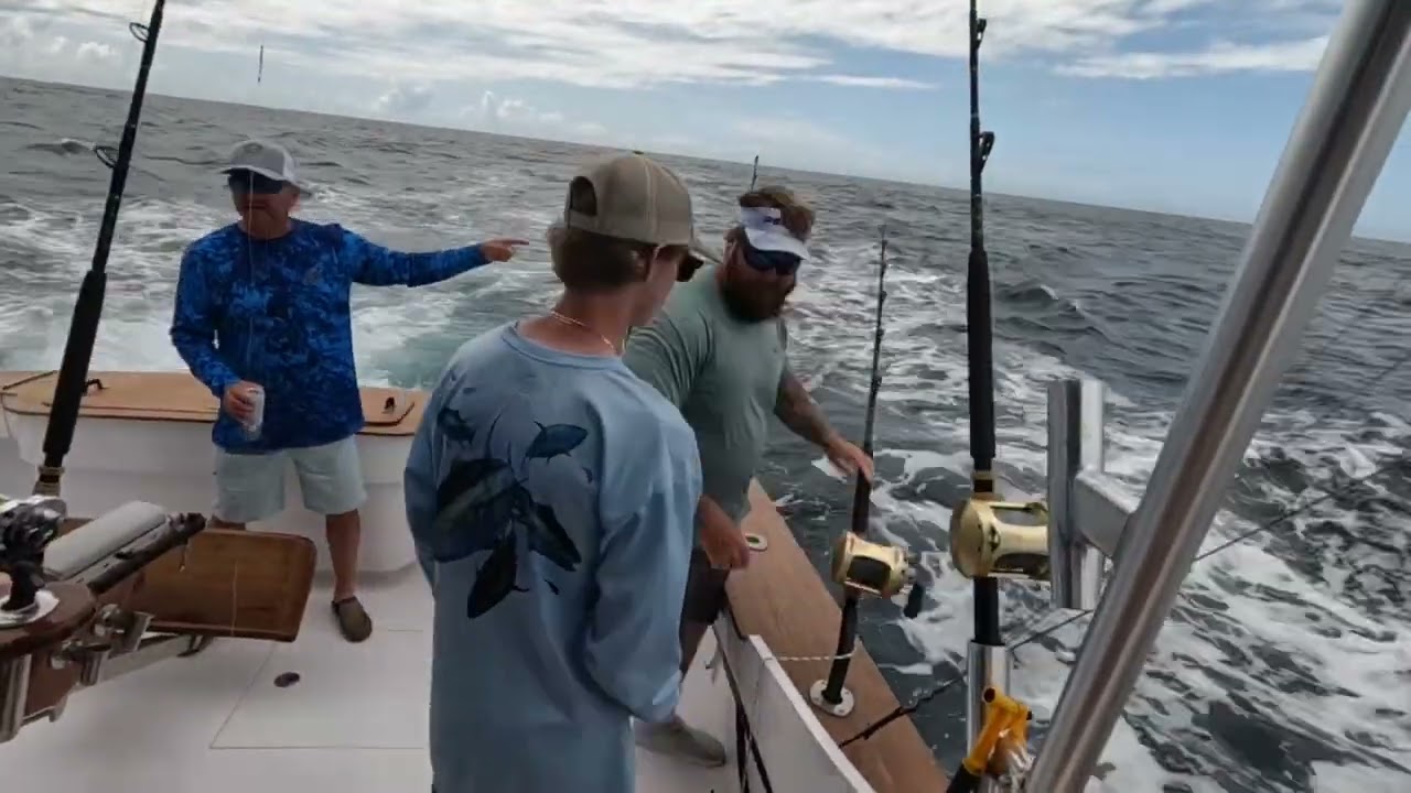 Fishing trip out of Oregon Inlet - Obx Charter boat Kahuna
