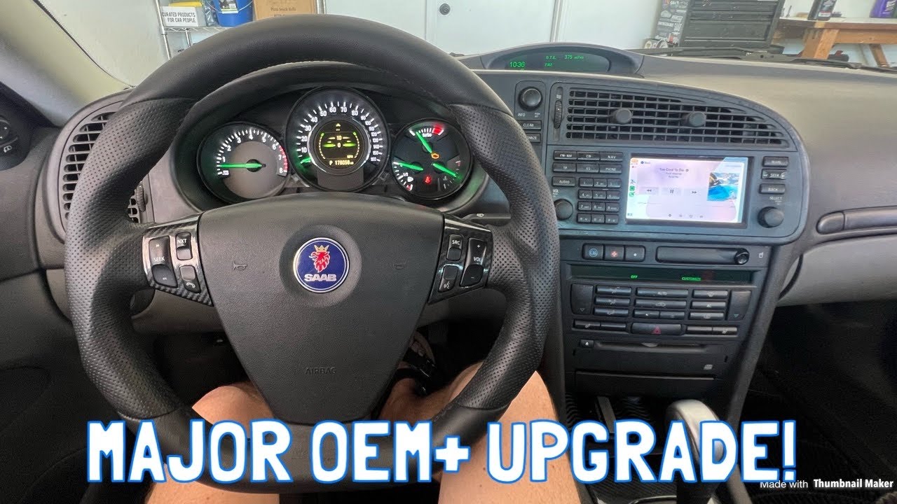 Обновление комбинации приборов NG 9-5 в моем Saab 9-3!