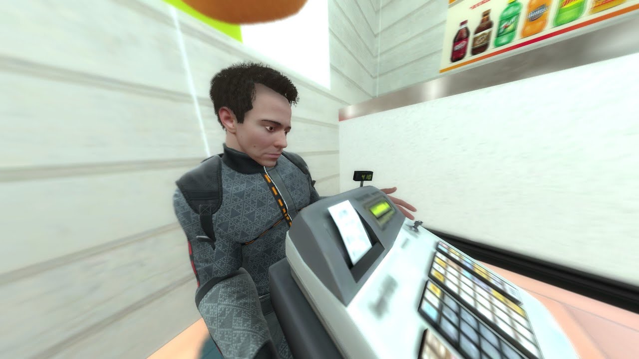 Protogen Robs Ford While He Works At The 7-Eleven (BONEWORKS)