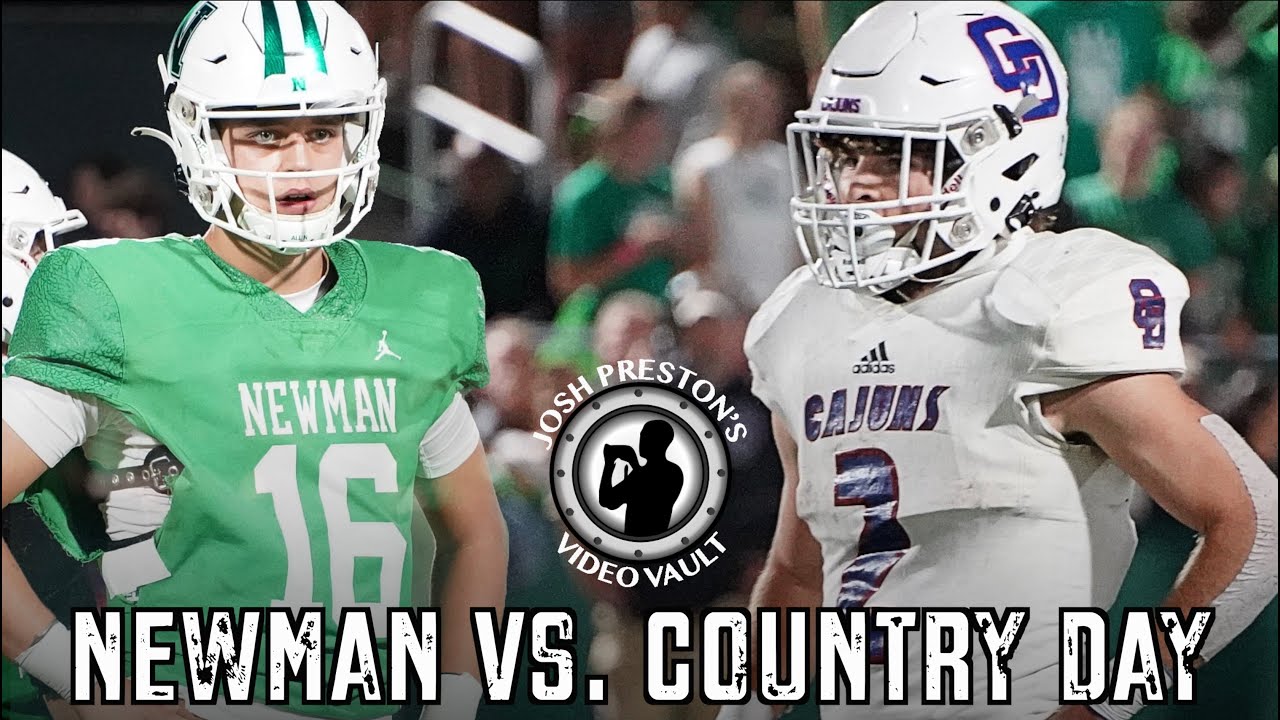 Newman vs. Country Day, Week 8 (HIGHLIGHTS) - Arch Manning breaks Newman's TD record! 🏈