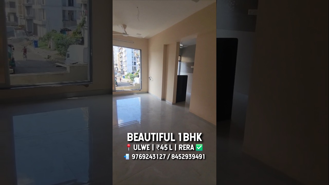 🏡 Ulwe – Prime Location homes | ulwe 1bhk flat price