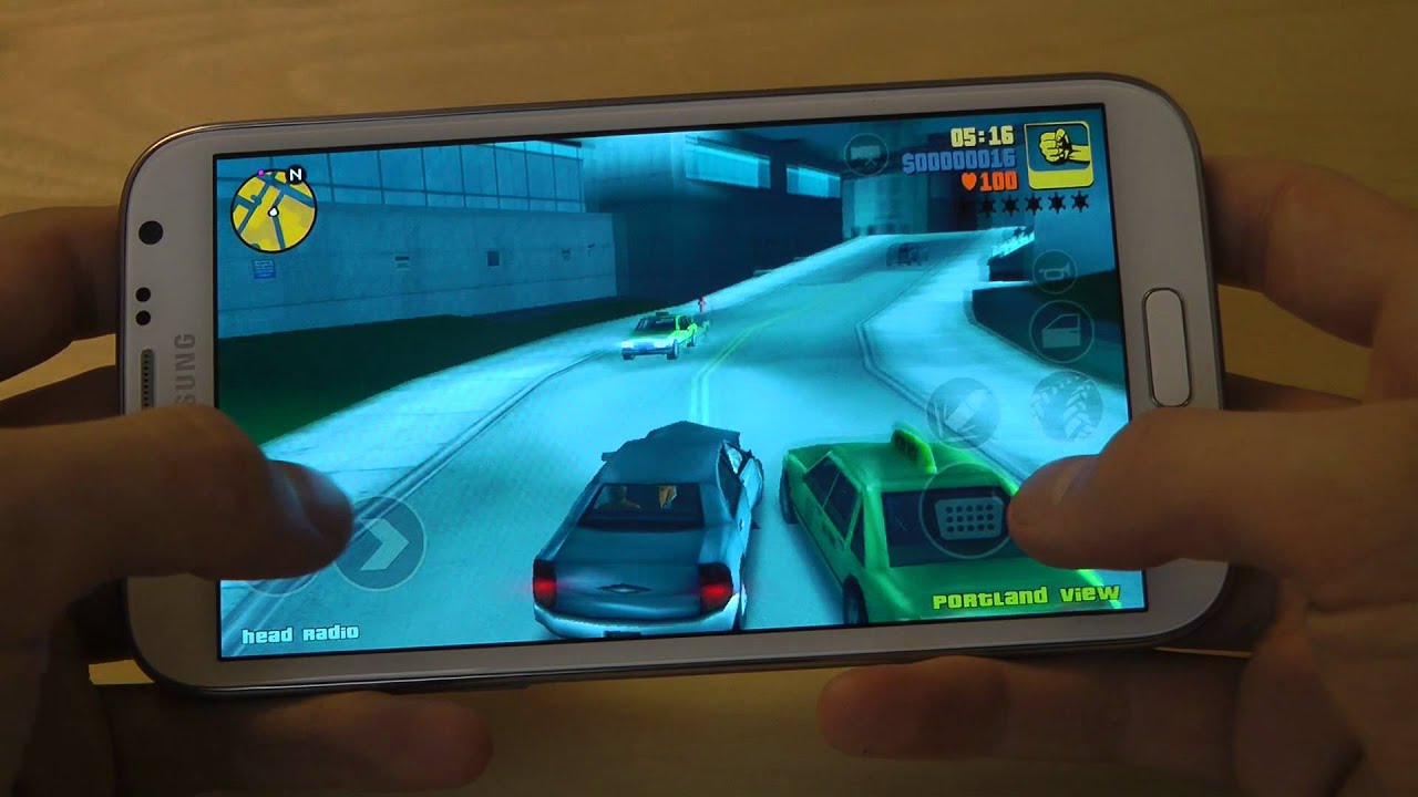 GTA 3 For Samsung Galaxy Note 2 - First Gameplay Hands-On Review