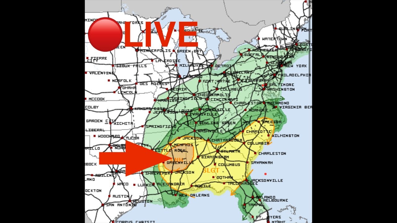 🔴LIVE STORM CHASER | TORNADO THREAT IN MISSISSIPPI/ALABAMA