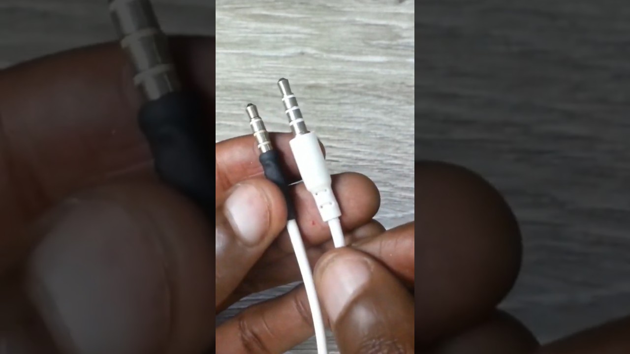 How to make aux cable from earphone