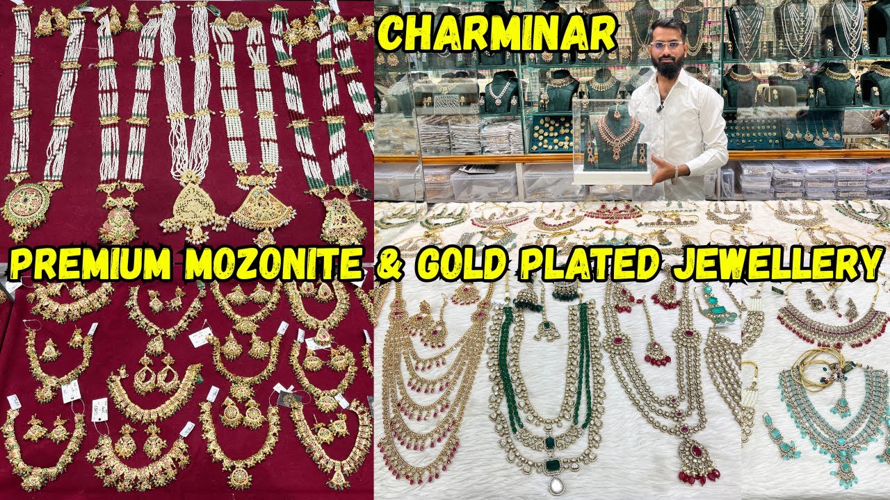 2026 Top Most Premium Quality Mozonite & 1GRM, 2GRM Jewellery American Diamond Bangles Nikah Namah
