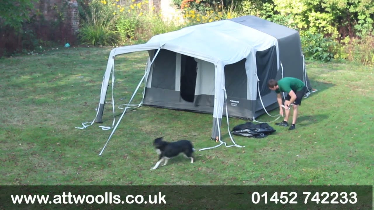 Dometic Santorini TC Air Tent Pitching & Packing (Real Time) Video